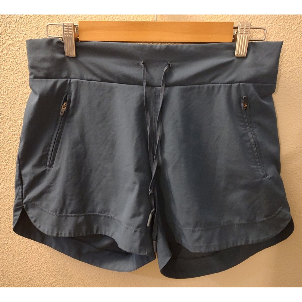 Kyodan Women's Small Navy Blue Shorts Zip Pockets A5